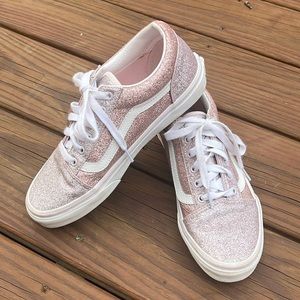 Vans Old Skool Glitter Skate Shoes